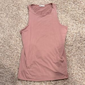 Elegant Mauve Sleeveless Tank Top